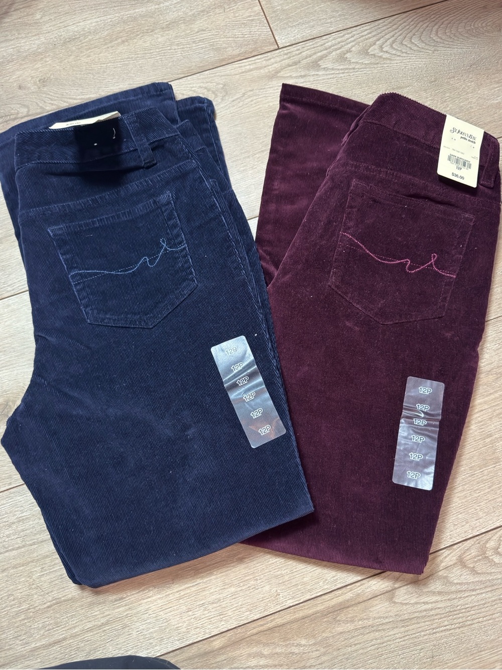 St. John’s Bay Corduroy 12P Pants Bundle